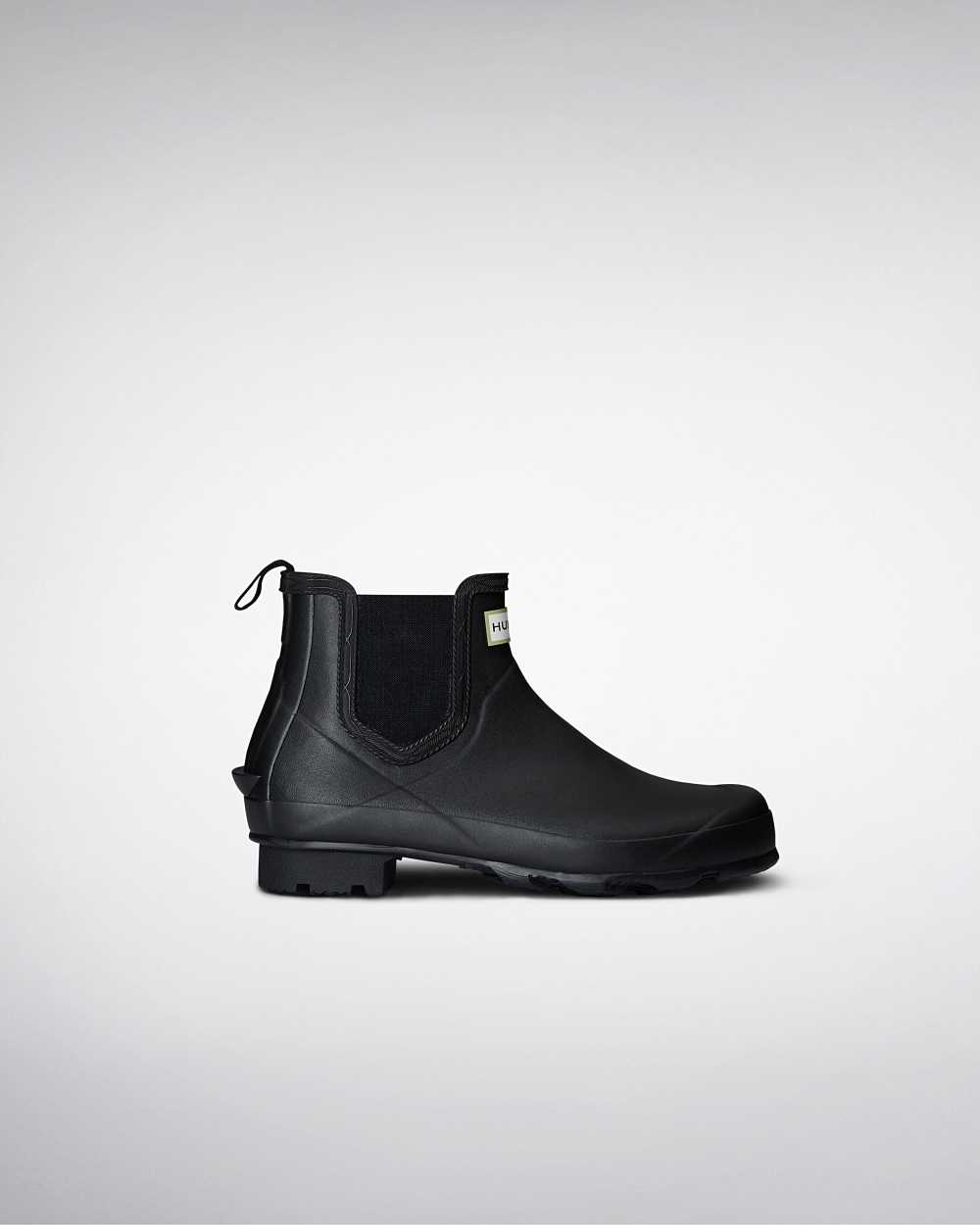 Womens Hunter Norris Technical Chelsea Boots Black | TBMUWC-340